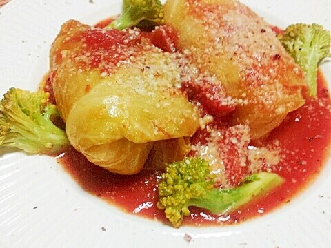 お玉一杯の残りカレー リメイクトマトロールキャベツ レシピ 作り方 By Ruyco 楽天レシピ お玉一杯の残りカレー リメイクトマトロールキャベツ レシピ 作り方 By Ruyco 楽天レシピ